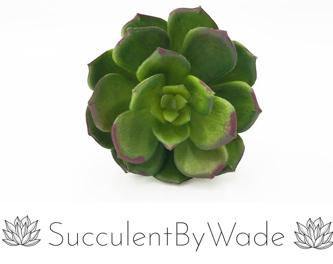 Faux Succulent Pick - Echeveria