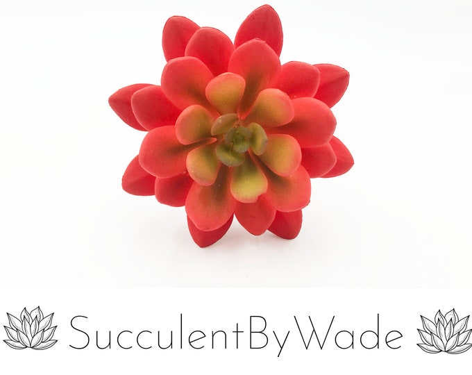 Faux Succulent Pick - Echeveria