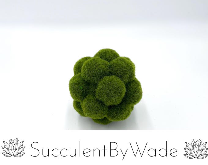 Beautiful faux Moss ball