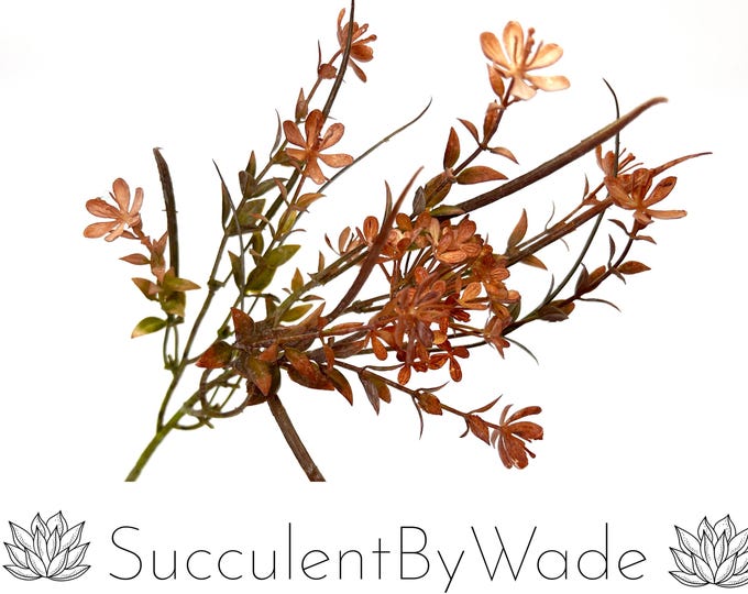 Faux Autumn Grass Pick