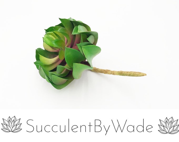Faux Succulent Pick-Lotus