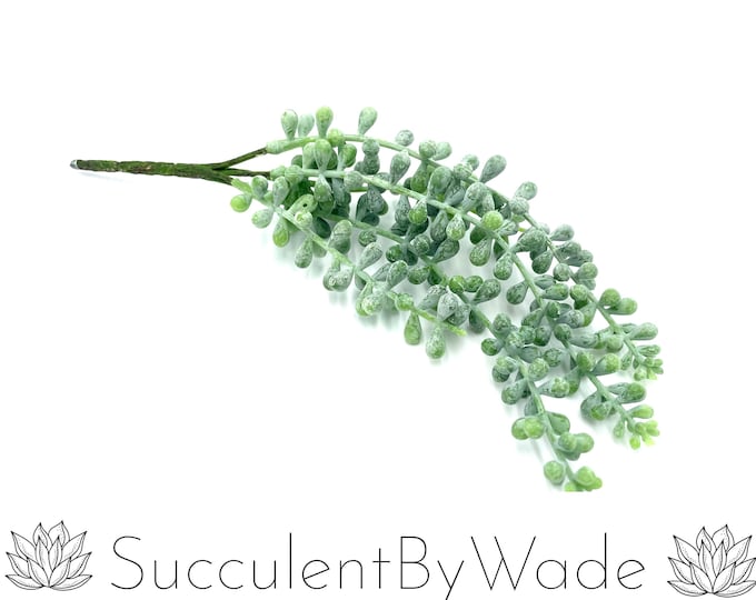 Faux Succulent Pick - String of Pearls
