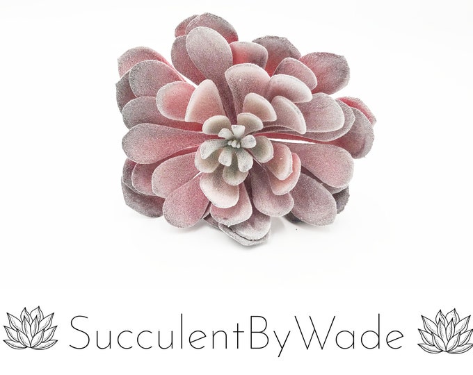 Faux Succulent Pick - Echeveria