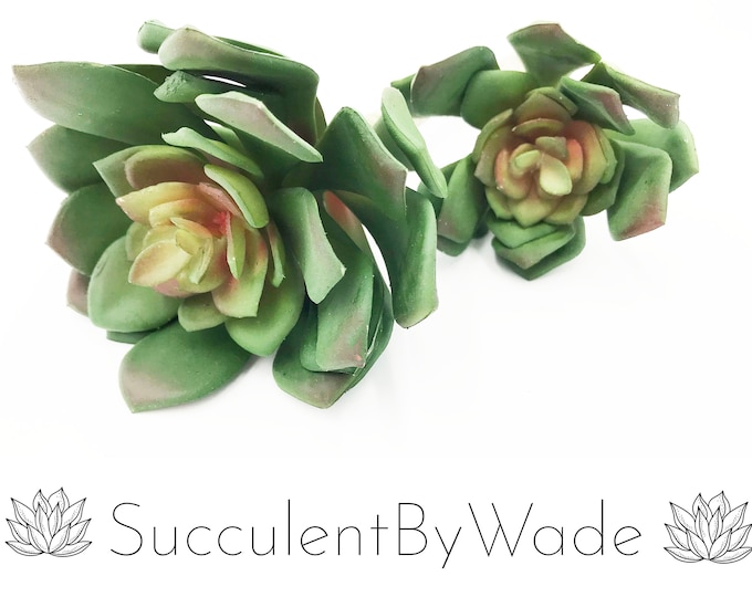 Faux Succulent Pick - Echeveria