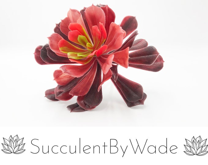 Faux Succulent Pick - Echeveria