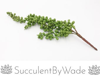 Faux Succulent Pick - String of pearls