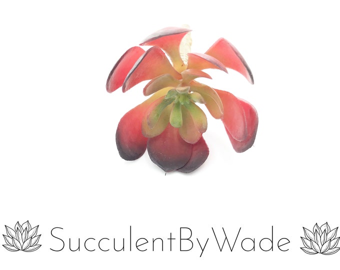 Faux Succulent Pick - Echeveria