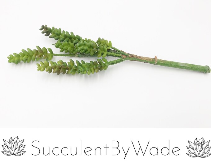 Faux Succulent Pick - Donkey tail