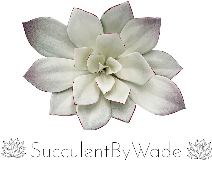 Faux Succulent Pick - Echeveria