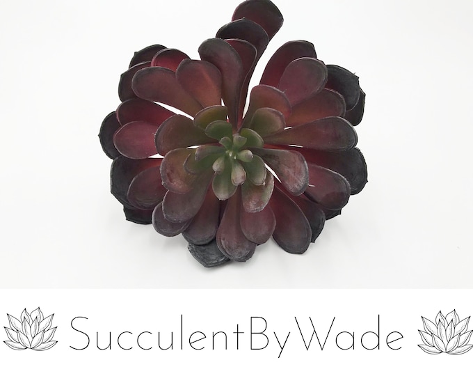 Faux Succulent Pick - Echeveria