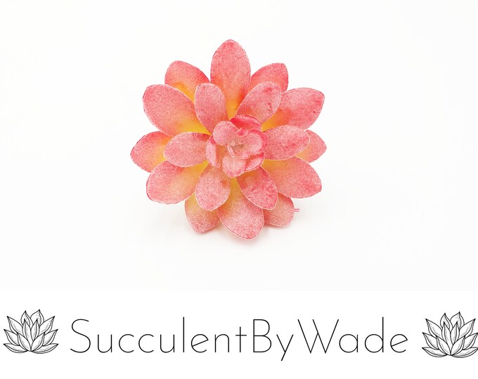 Faux Succulent Pick - Echeveria