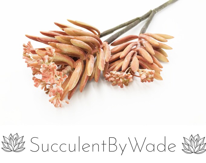 Faux Succulent Pick - Senecio