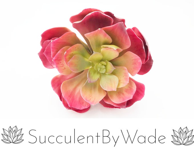 Faux Succulent Pick - Echeveria