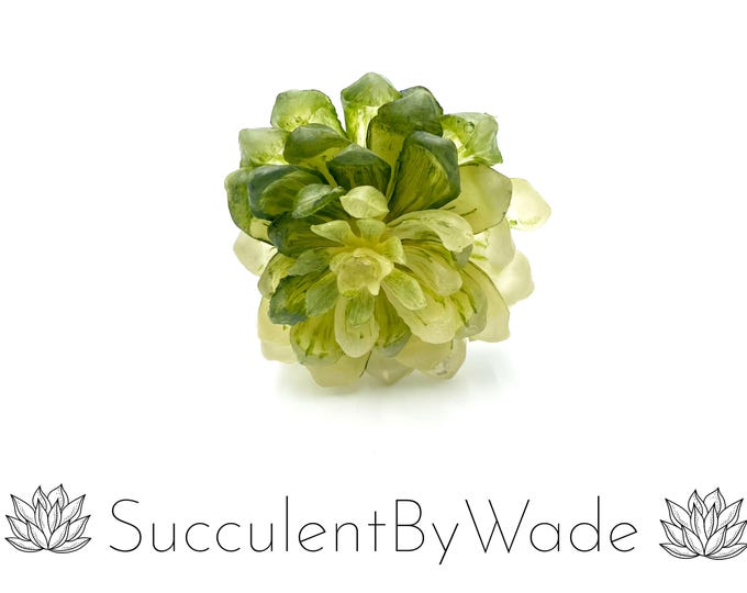 Faux Succulent Pick - Echeveria