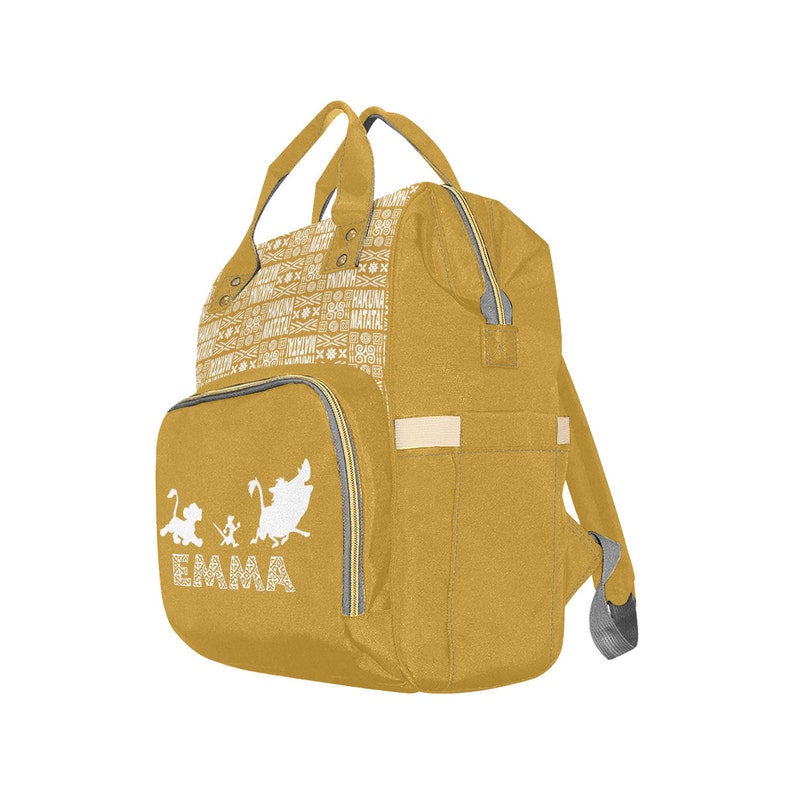 Custom Diaper Bag Lion King Diaper Bag Backpack Simba Etsy