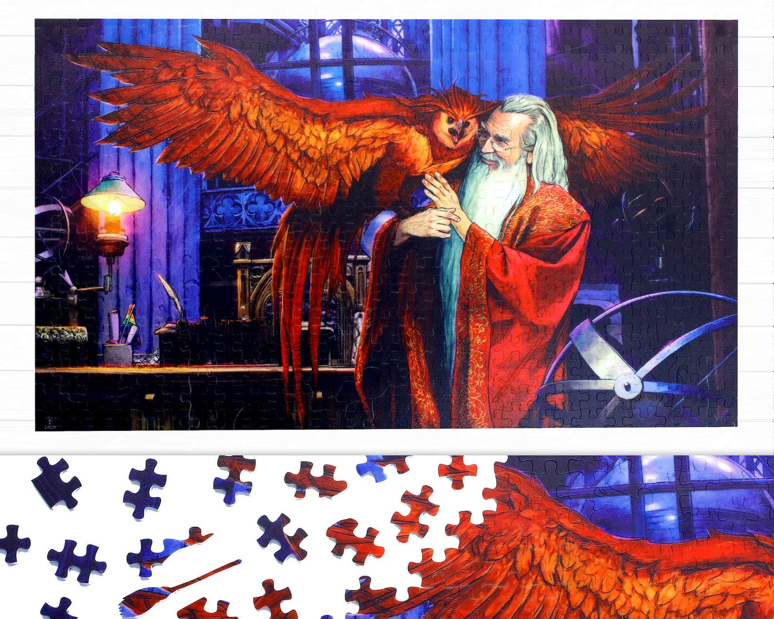 Harry potter Jigsaw Puzzle Jigsaw puzzle for adults 450 Etsy