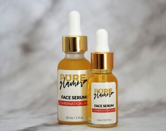COMBINATIE Huidserum/ Biologische Huid Moisturizer/ Vegan Face Serum/ Hydrating Serum