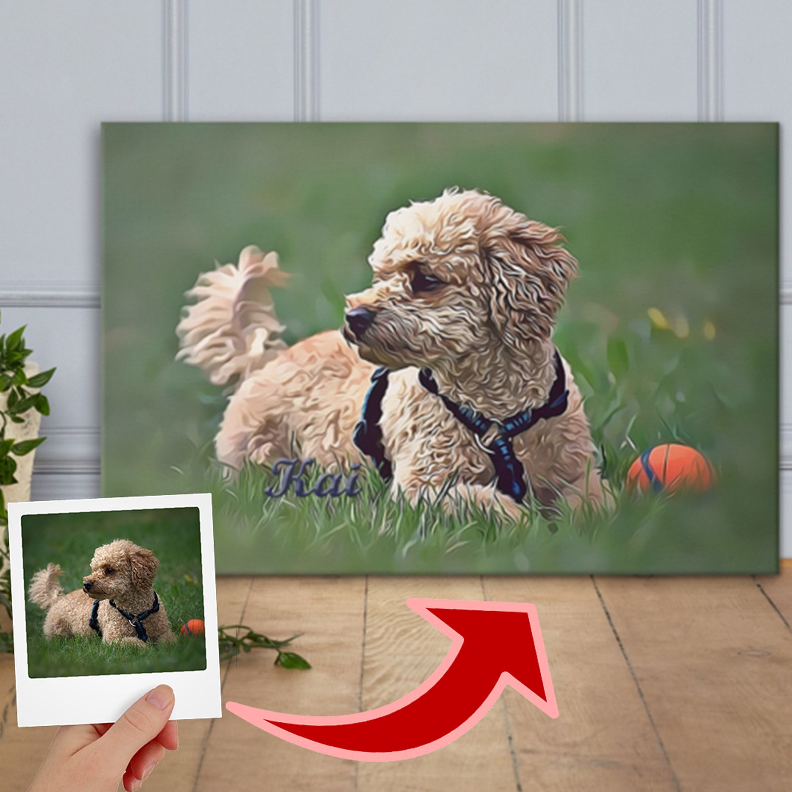 custom-dog-canva-custom-pet-canva-personalized-dog-canva-etsy