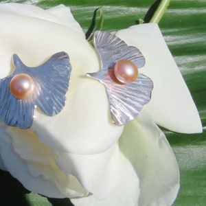 ginkgo earrings