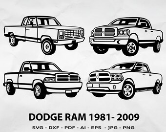 Download Dodge Truck Svg Etsy