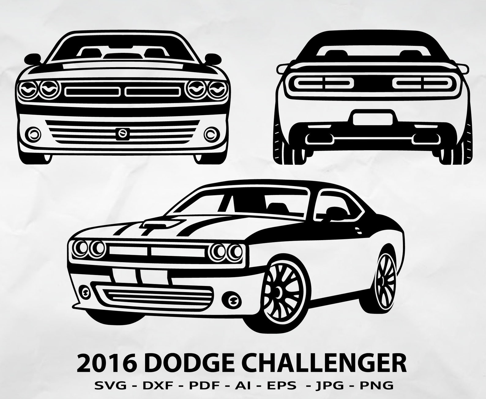 Dodge challenger логотип