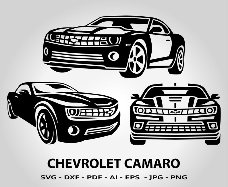 Download Chevrolet Camaro Car SVG Chevrolet SVG Camaro SVG Luxury ...
