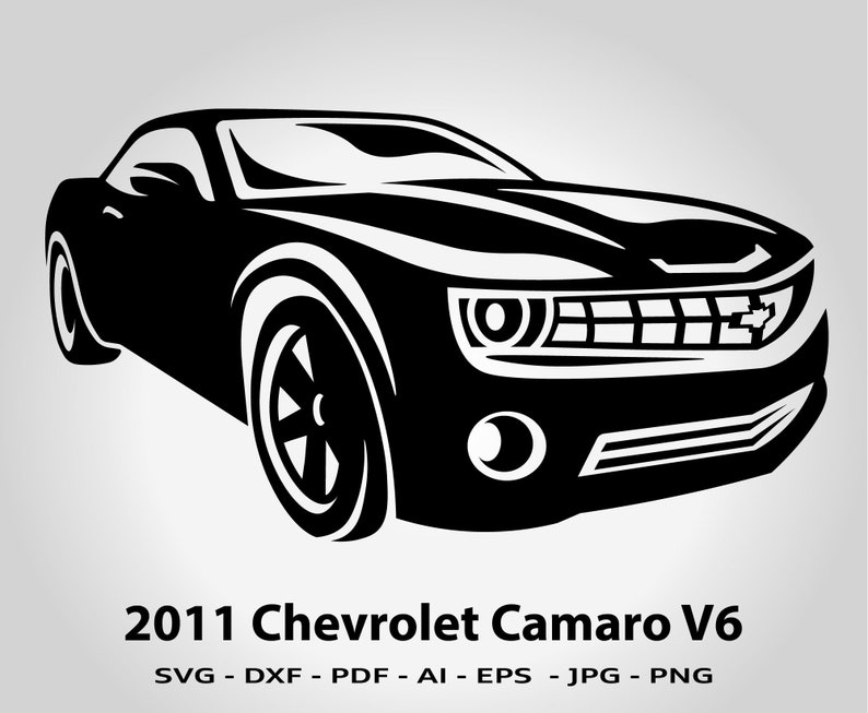 Download Chevrolet Camaro Car SVG Chevrolet SVG Camaro SVG Luxury ...