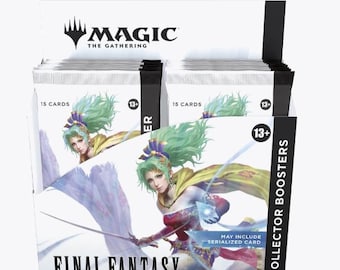 FINAL FANTASY - Exhibidor de sobres de coleccionista (FIN) - 100% nuevo