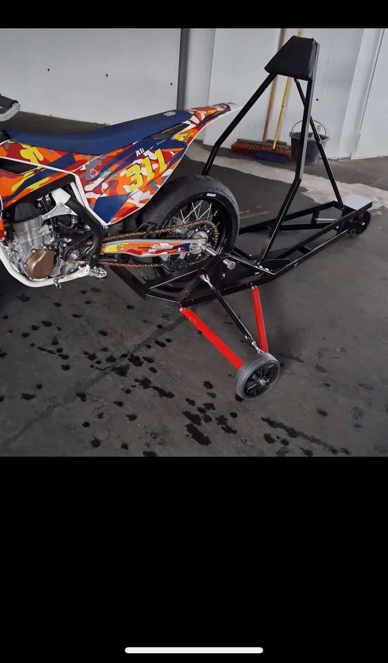 Motorcycle Wheelie Trainer Machine Simulation Training Dirt Bike