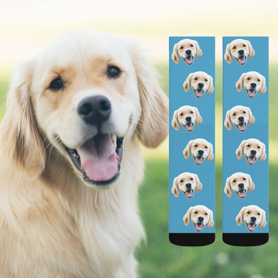 custom dog socks etsy