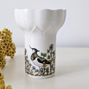Vintage Hutschenreuther Vase by Ole Winther, March Series, Collectible German Porcelain
