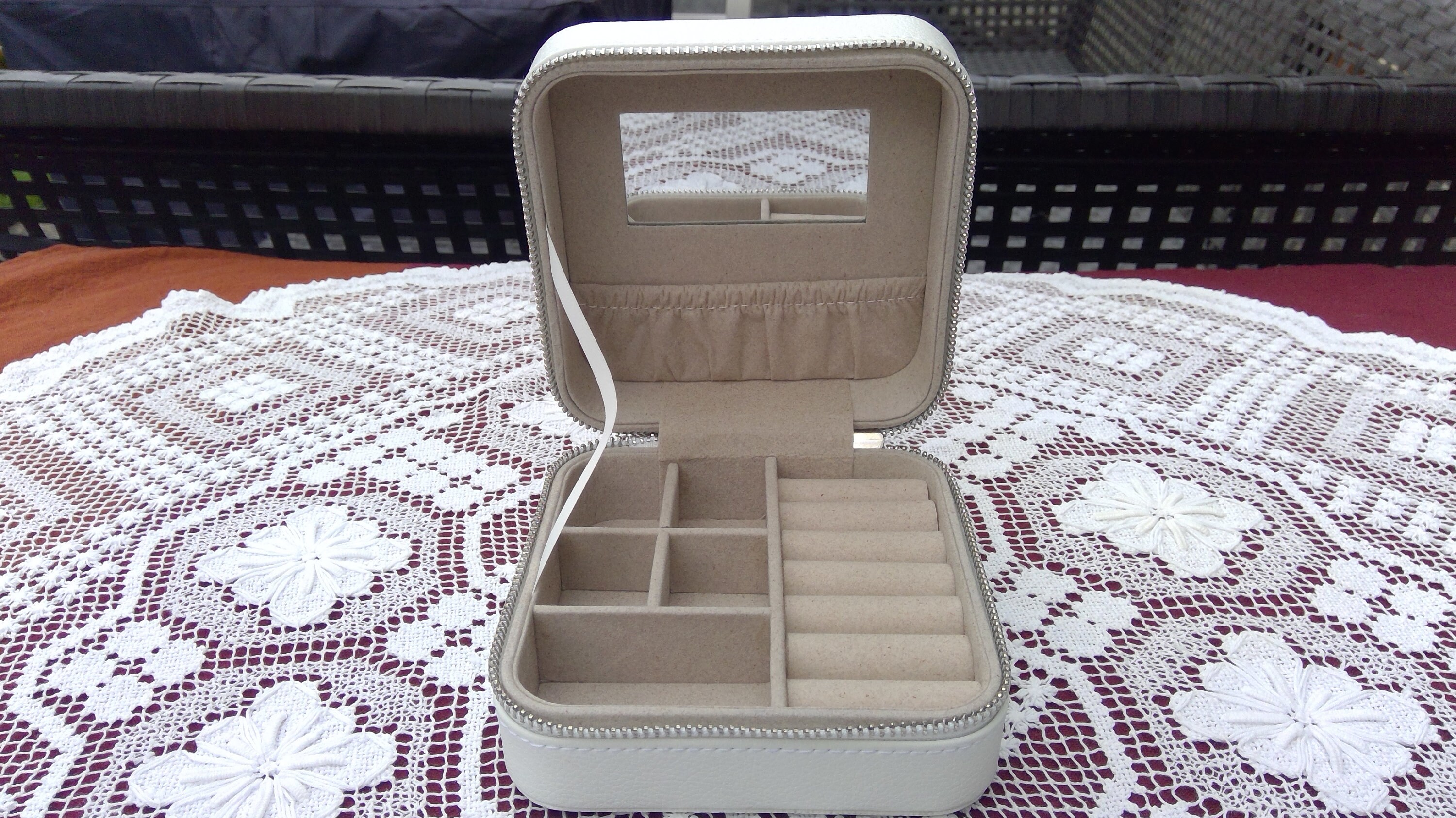 Sun and Moon Jewelry Holder, One of a Kind, Handpainted, Upcycled