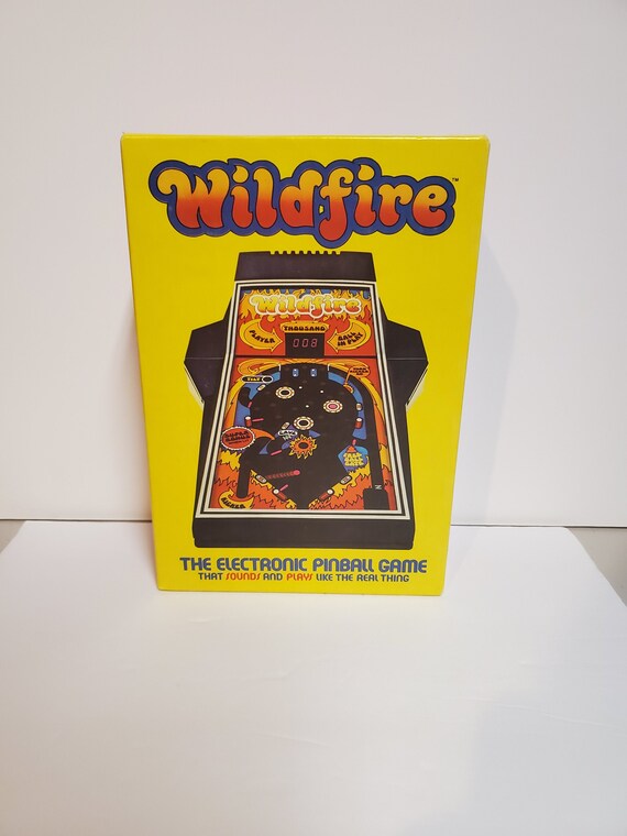wildfire electronic pinball game