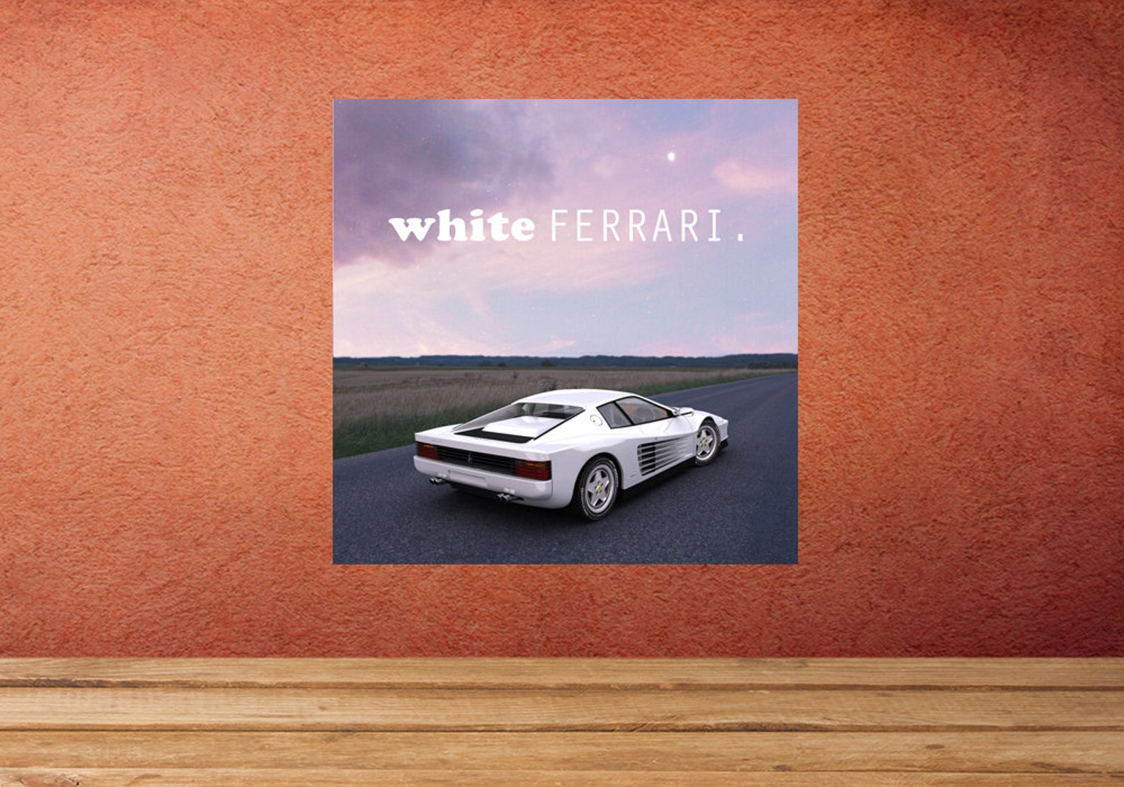 White ferrari frank ocean
