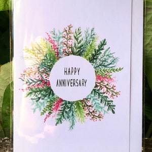 Carte de voeux d'anniversaire, impression aquarelle, art el whitman