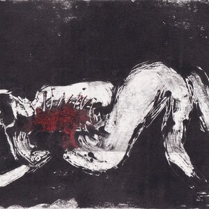 Monotype single print original print