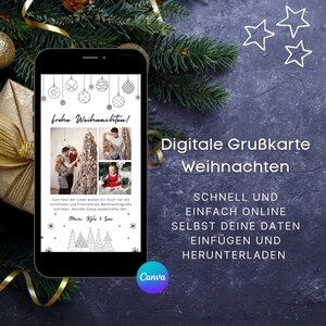 Madeira de cartão de Natal digital | Natal personalizado | Cartão de natal com nome | Natal digital | cartão de Natal