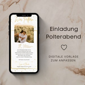 Invitation numérique enterrement de vie de jeune fille carte numérique avec photo | Ecard enterrement de vie de jeune fille avec image | Carte d'invitation personnalisée | Eucalyptus | Bohème