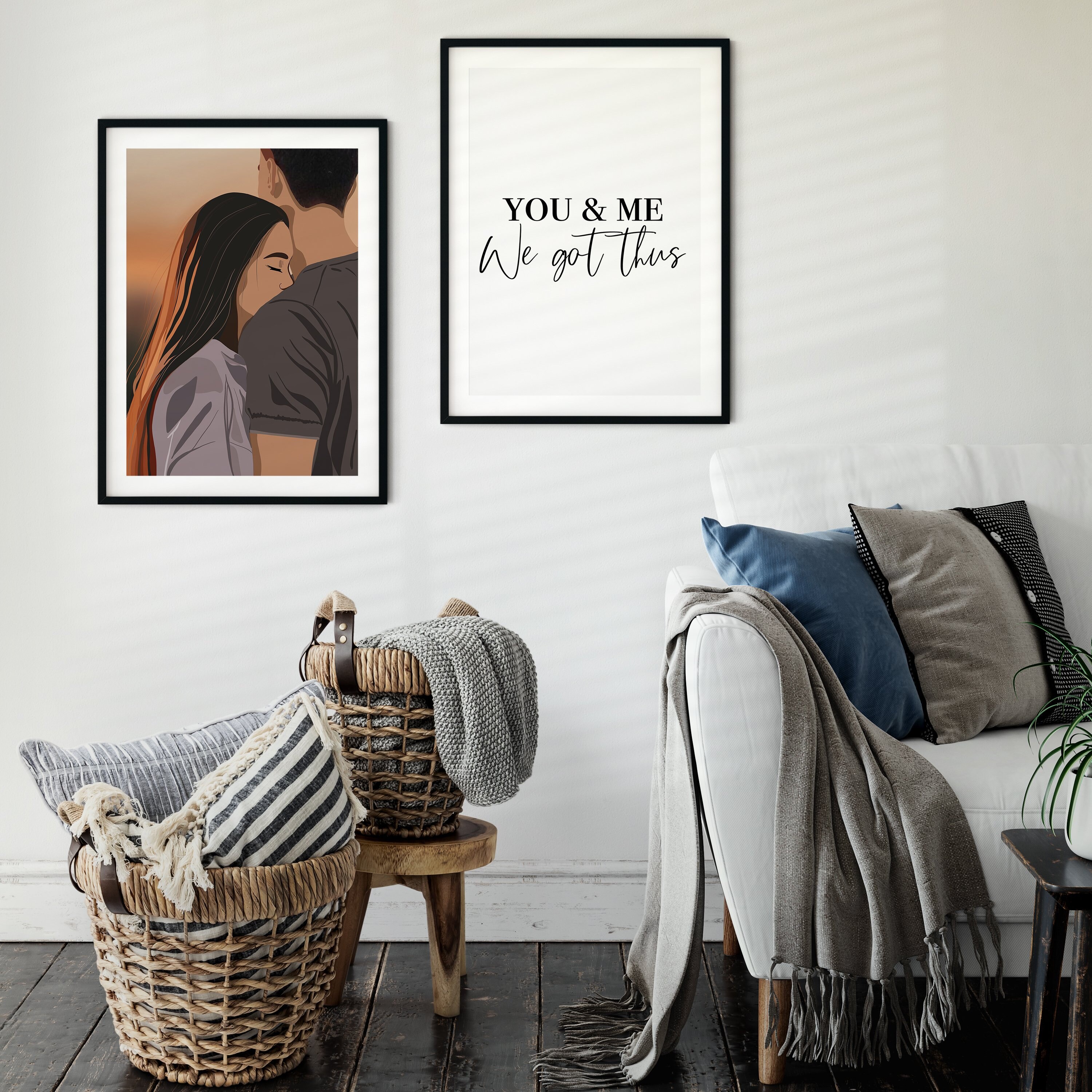 Better Together Wall Art Digital Art Art Print Love | Etsy