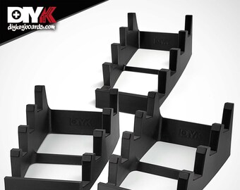3X Combo: Quad Mechanical Keyboard Display Stands