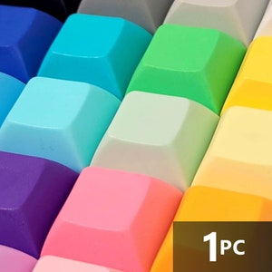 1pc DSA Blank PBT Keycaps for Cherry MX Gateron Kailh Custom Mechanical Keyboard Build Split Ergo Dactyl Corne Sofle Lily58