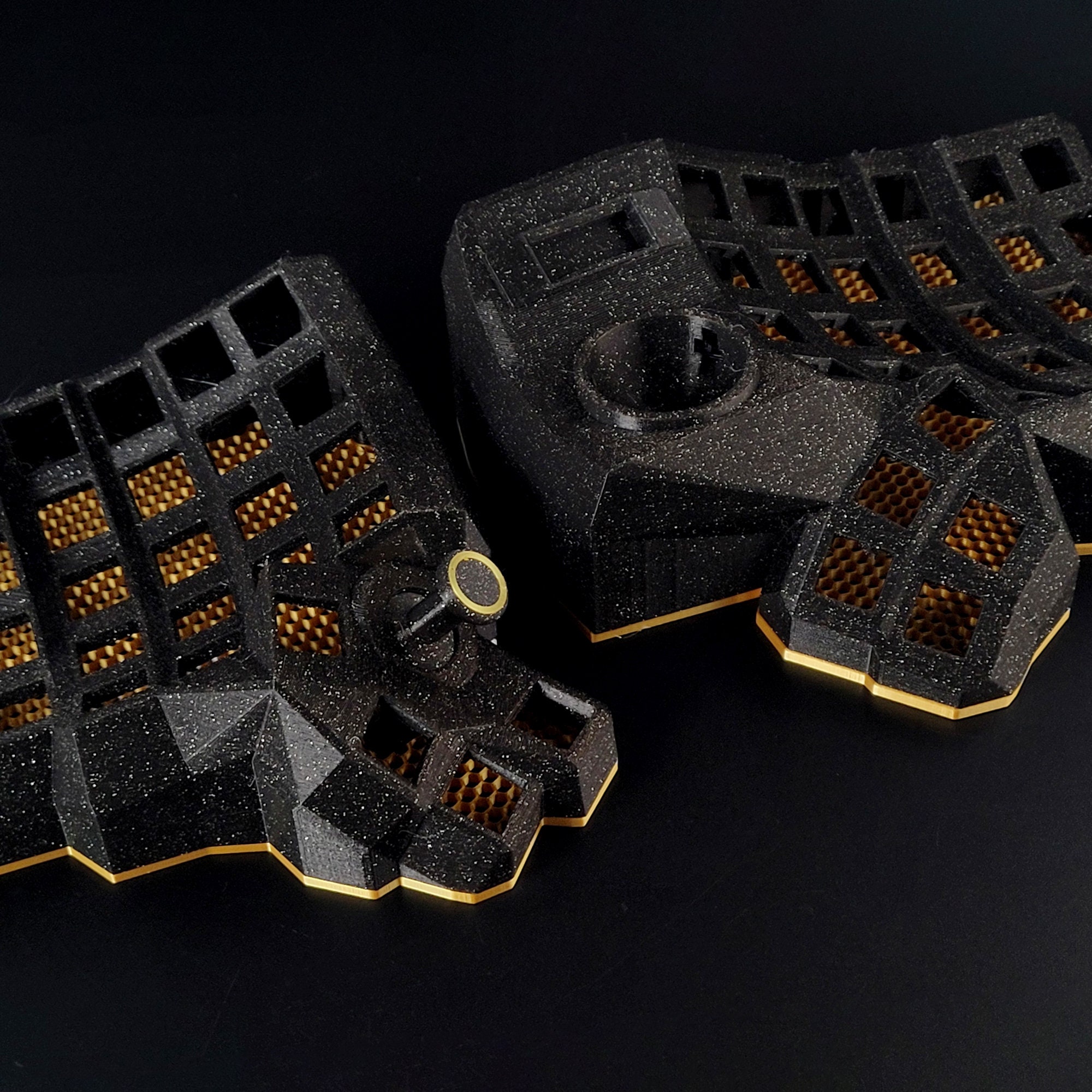 Dactyl Manuform Mechanical Keyboard Case Trackball Thumb Etsy