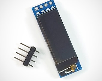 128x32 OLED LCD Display - SSD1306 Driver