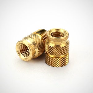 Dadi con inserto hot melt in ottone M3 per tastiera meccanica Kit Dactyl Manuform personalizzato Stampa 3D di progetto in plastica