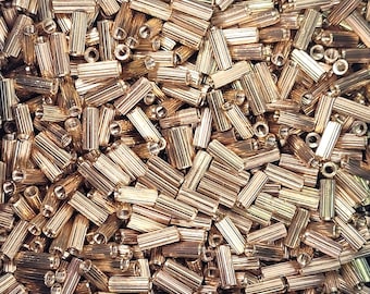 M2 Brass Standoffs (10pcs) for Mechanical Keyboard Acrylic Case Corne Sofle Lily58