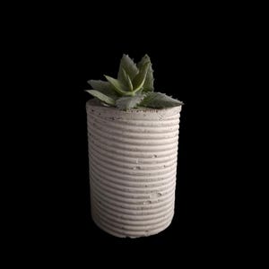 Concrete Planter. Minimalist Handmade Cement Pot for Succulents & Cacti