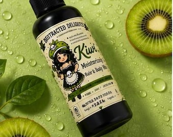 Tropical Kiwi Moisturizing Hair & Body Mist | Lightweight Hydrating Spray (3.4 oz)