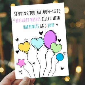 Happy Birthday Printable Card , Birthday Card, Happy Birthday Digital Printable Card, Birthday Card, Digital Birthday Card, Instant Download