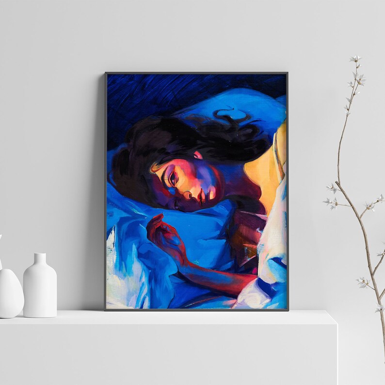 Lorde Melodrama Poster Canvas / Rapper Poster / Singer | Etsy