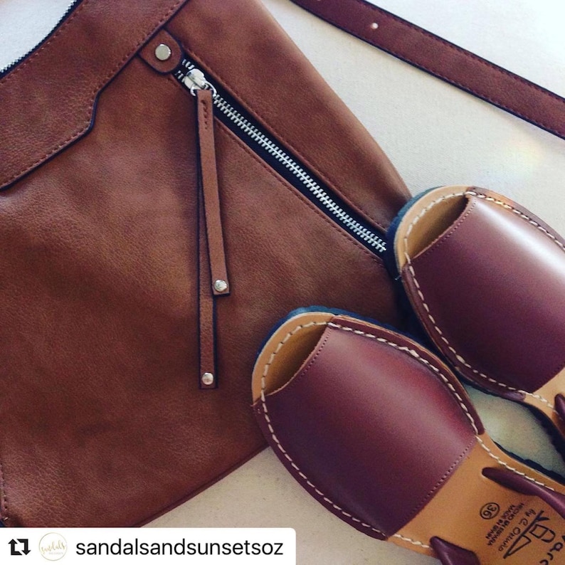 spanish made leather sandals